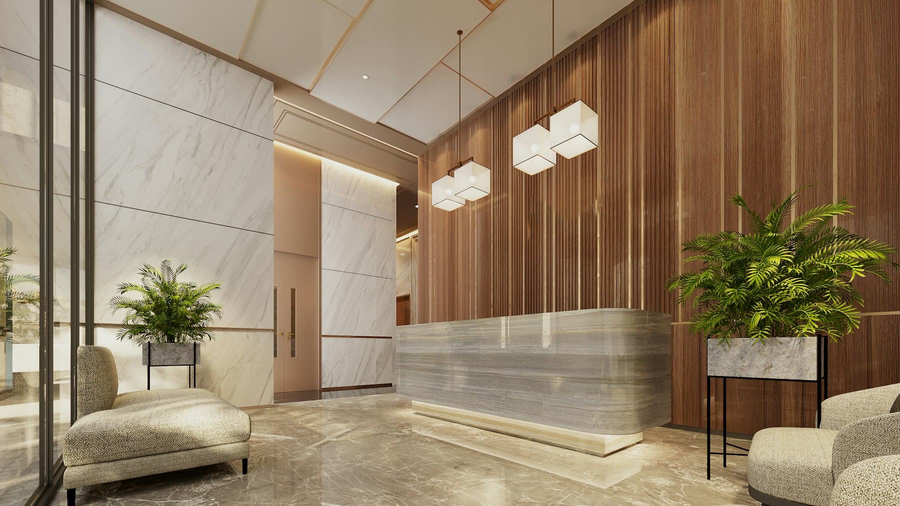 Lumen Tower Lobby
